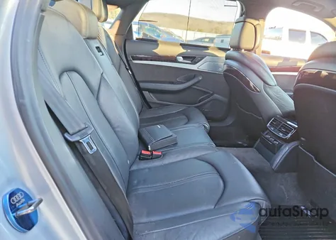 2014 Audi A8 L Quattro z USA, uszkodzony, nr VIN WAURGAFD0EN011641